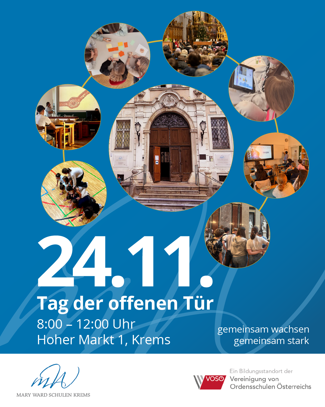 Plakat zum Tag der offenen T&uuml;r am 24. November 2026