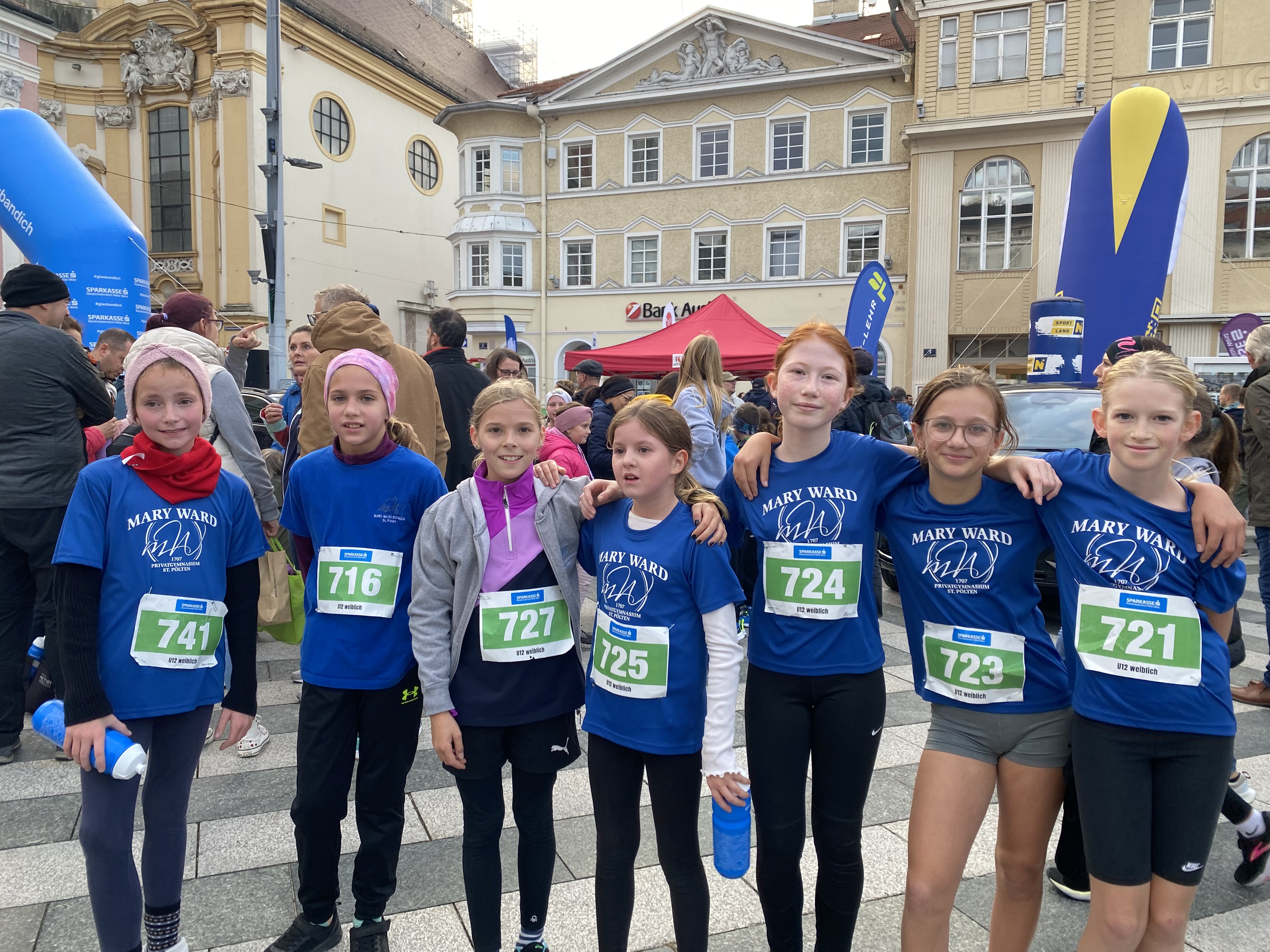 Mary Ward Gymnasium beim 13. NV Citylauf in St. Pölten – Lauffreude pur!